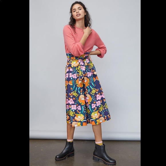 Anthropologie Dresses & Skirts - NWT Anthropologie Kyla paperbag midi skirt